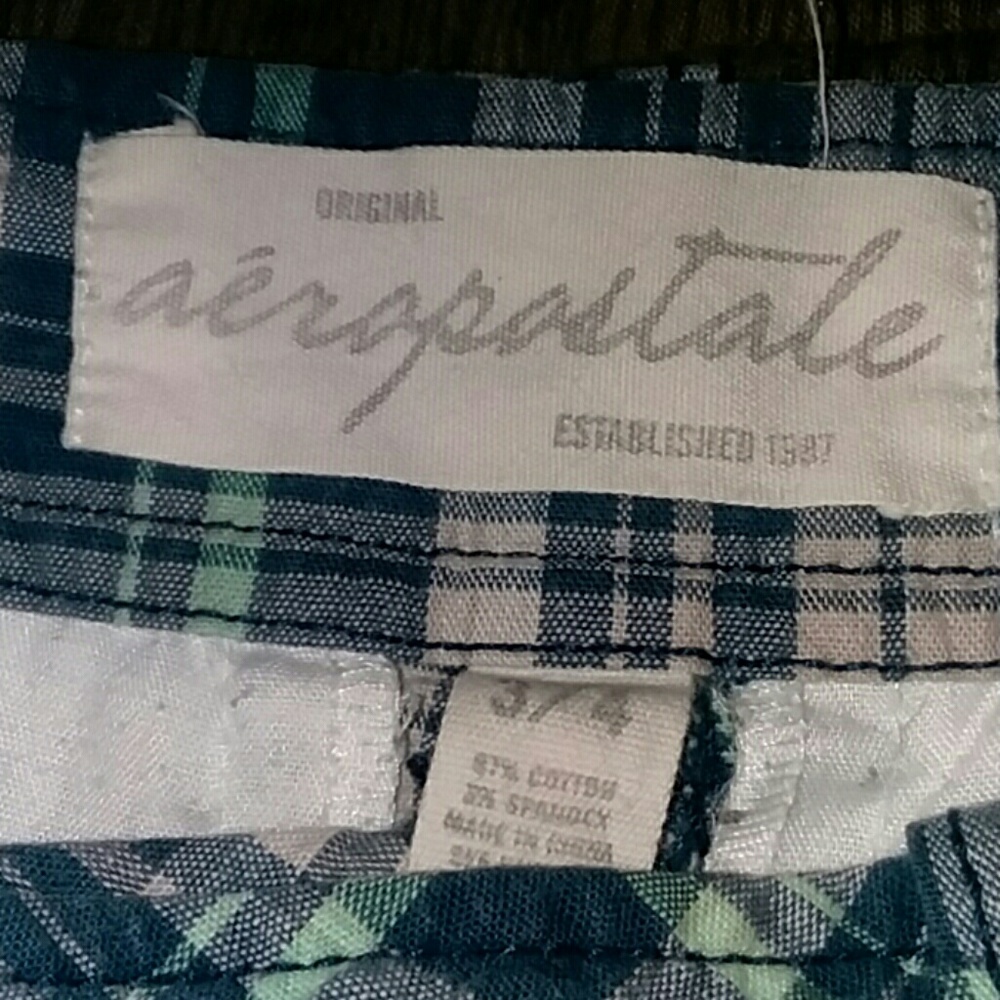 Original Aeropostale plaid shorts